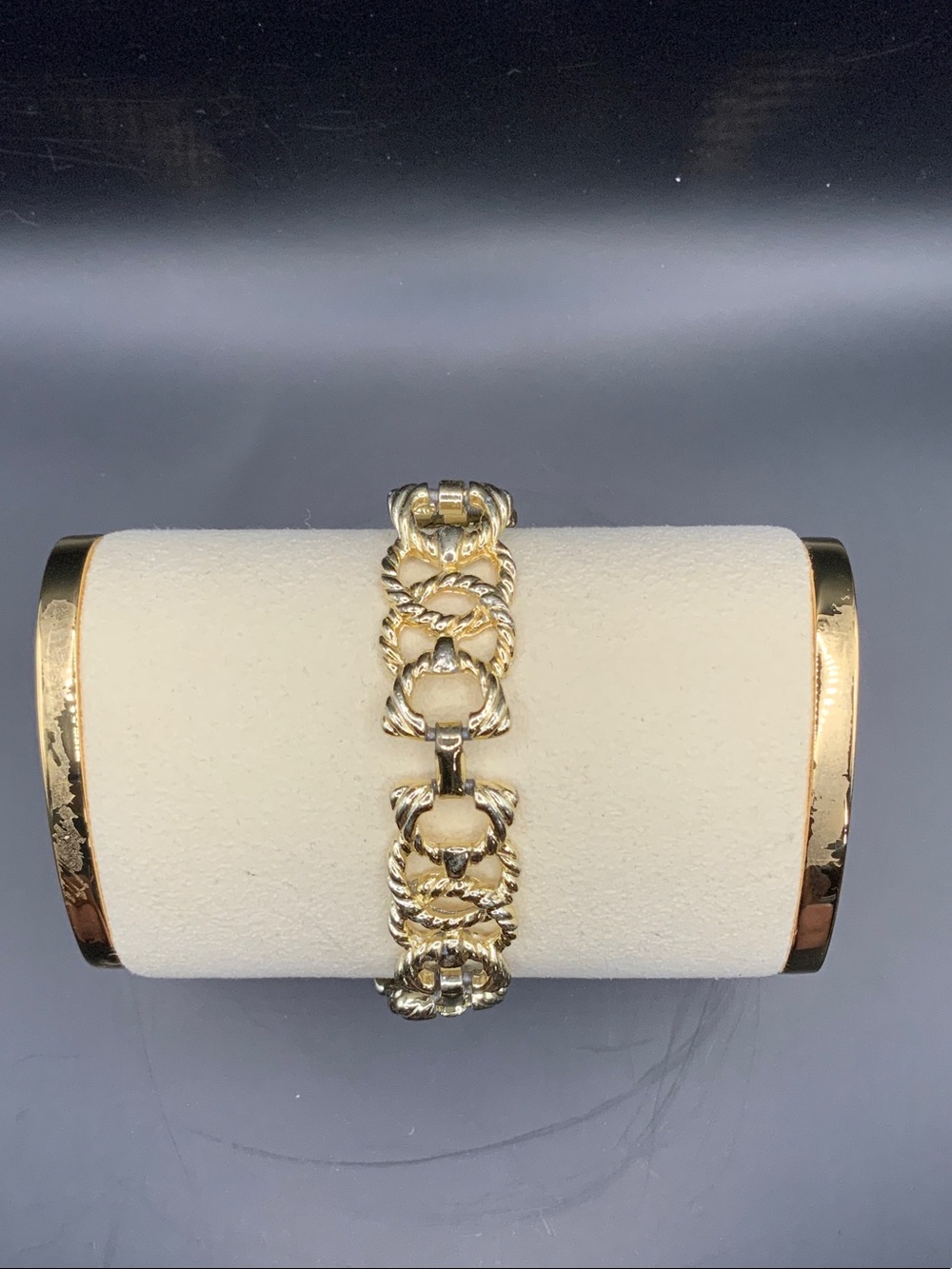 Gold Link Rope Bracelet - Women Jewelry